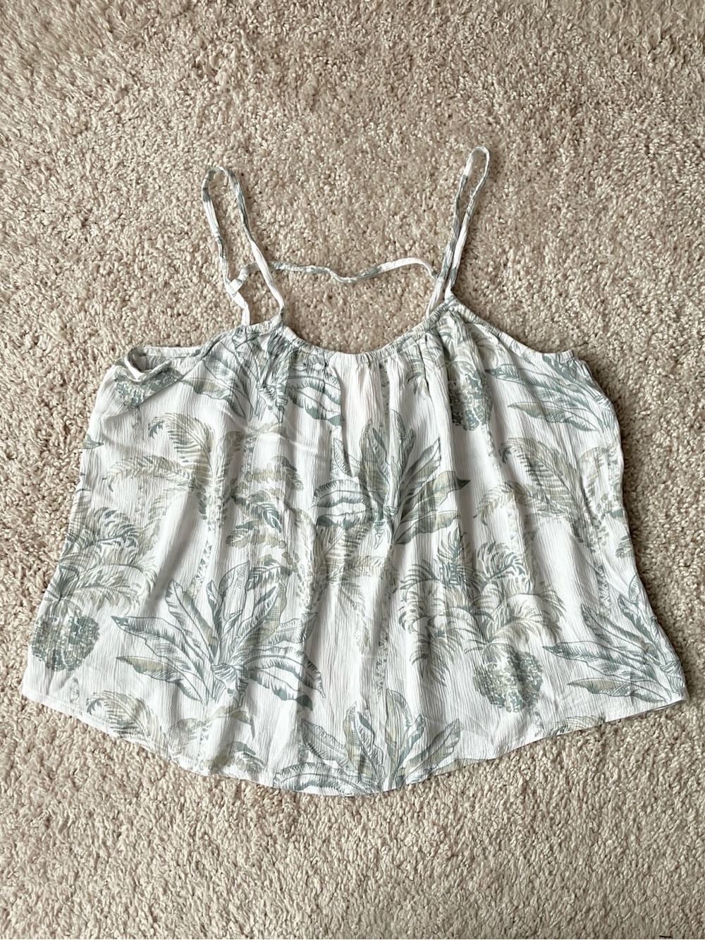 Guilty | Palm Tree Print Tank Top